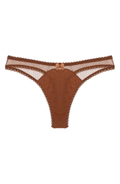 Shop Journelle Victoire Thong In Cannelle