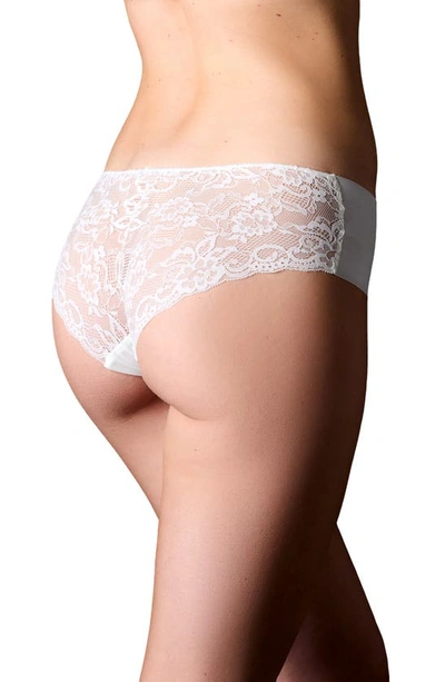 Shop Journelle Estelle Lace Hipster Briefs In Powder