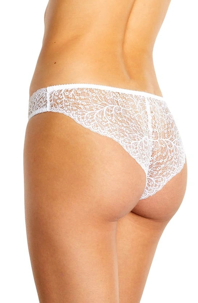 Journelle Anais Mesh Lace Bikini In Blanc