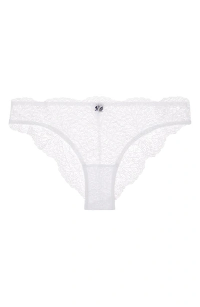 Journelle Anais Mesh Lace Bikini In Blanc