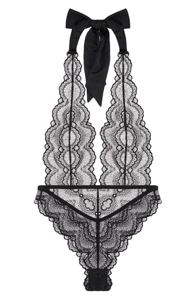 Journelle Natalia Bodysuit In Noir