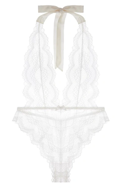 Journelle Natalia Bodysuit In Alabaster
