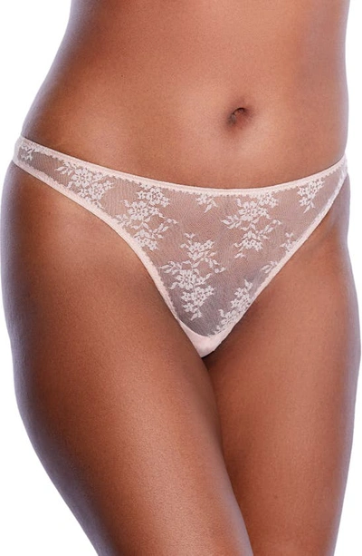 Shop Journelle Romy Thong In Amande