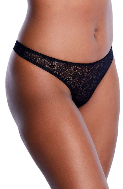 Shop Journelle Alix Thong In Noir