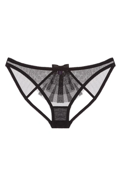 Shop Journelle Odette Ouvert Bikini In Noir