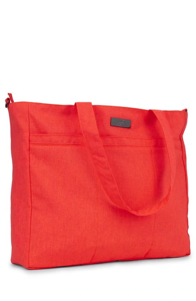 Shop Ju-ju-be Super Be Onyx Collection Diaper Bag In Neon Coral