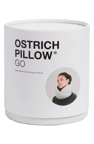 Shop Studio Banana Things Ostrichpillow Go Memory Foam Travel Pillow In Midnight Grey