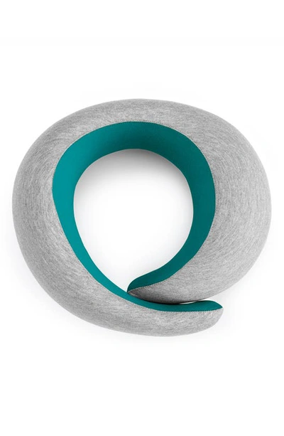 Ostrichpillow Go Memory Foam Travel Pillow In Blue Reef