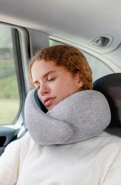 Shop Ostrichpillow Go Memory Foam Travel Pillow In Blue Reef