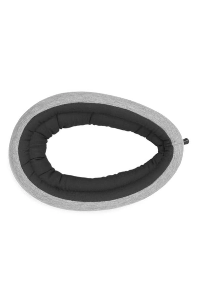 Ostrichpillow ® Light Reversible Travel Pillow In Midnight Grey