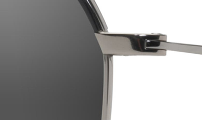 Shop Maui Jim Moon Doggy 52mm Polarized Square Sunglasses In Titanium