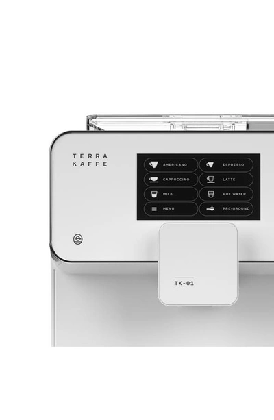 Terra Kaffe Tk-01 Espresso Machine In White