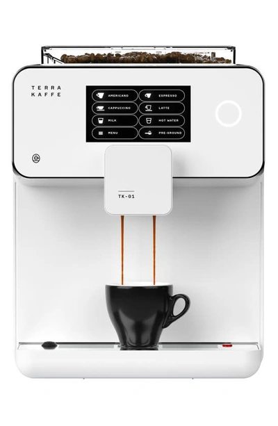 Terra Kaffe Tk-01 Espresso Machine In White