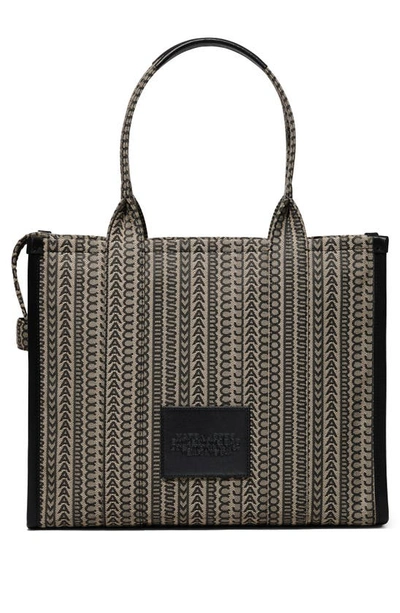 Marc Jacobs The Large Monogram Canvas Tote In Beige Multi