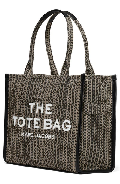 Marc Jacobs The Large Monogram Canvas Tote In Beige Multi