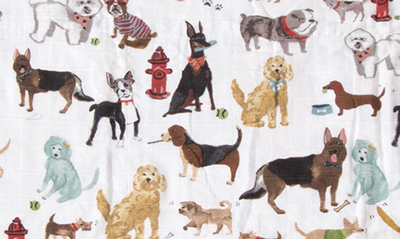 Little Unicorn Cotton Muslin Quilted Throw In Woof