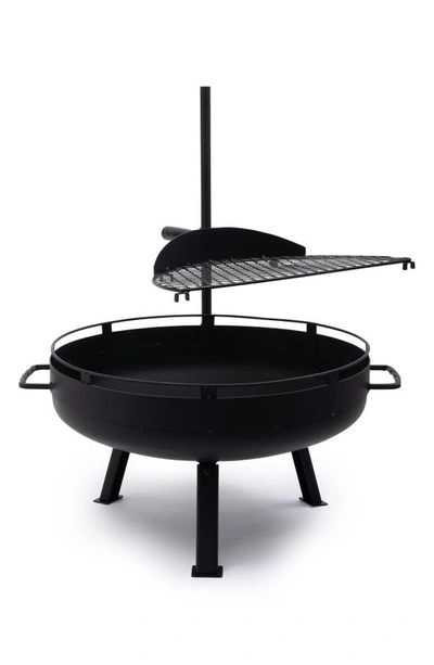 Shop Barebones Living 23-inch Cowboy Fire Pit In Matte Black