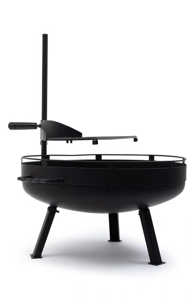 Shop Barebones Living 23-inch Cowboy Fire Pit In Matte Black