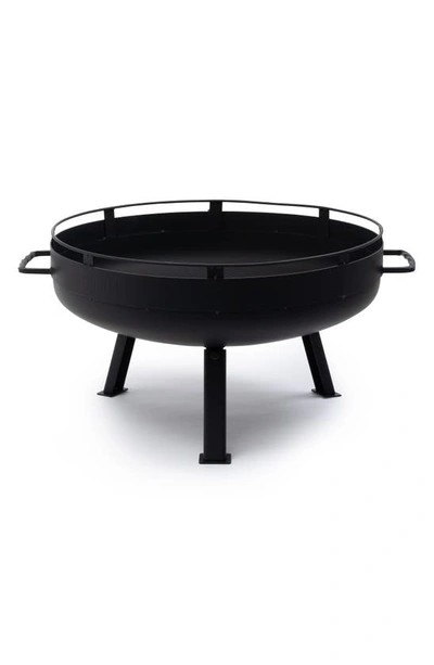 Shop Barebones Living 23-inch Cowboy Fire Pit In Matte Black