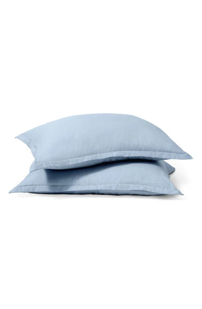 Shop Buffy Breeze Eucalyptus Set Of 2 Pillow Shams In Light Blue