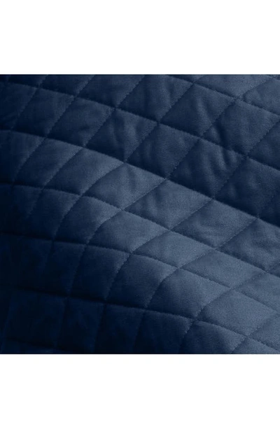 Shop Ralph Lauren Cromwell Quilted Coverlet In Navy