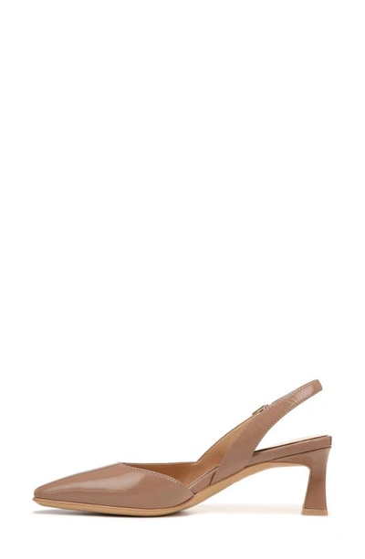 Shop Naturalizer Dalary Slingback Pump In Taupe Patent Leather