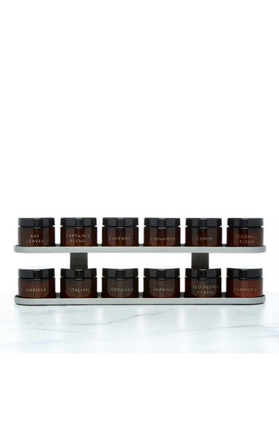 Evermill The Countertop Spice Rack In Gunmetal