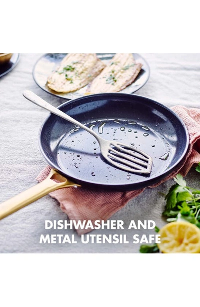 Greenpan Reserve Set Of 3 Ceramic Nonstick Frying Pans In Black