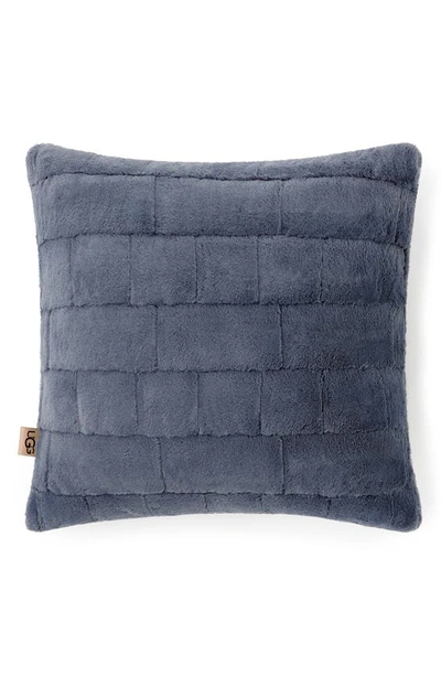 Shop Ugg Yoselin Faux Fur Accent Pillow In Space Age