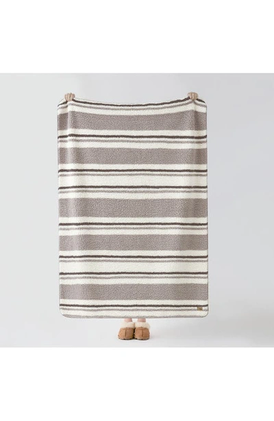 Shop Ugg Lindy Faux Fur Throw Blanket In Clamshell