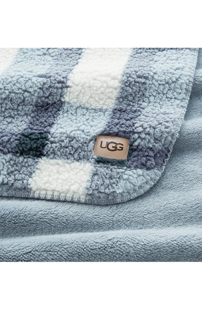 Shop Ugg Evie Faux Fur Throw Blanket In Imperial