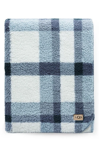 Shop Ugg Evie Faux Fur Throw Blanket In Imperial