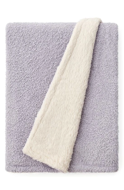 Shop Ugg Ana Knit Throw Blanket In Lilac Marble