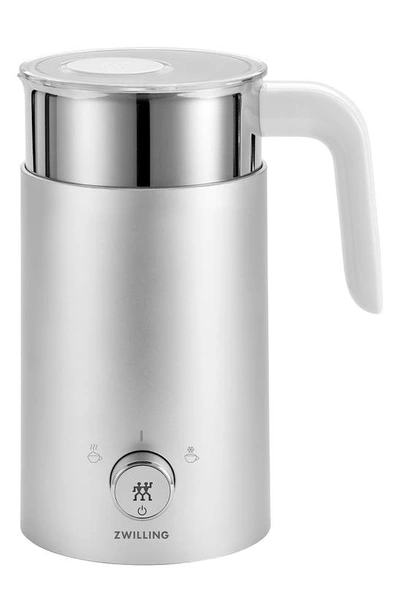Shop Zwilling Enfinigy Milk Frother In Silver
