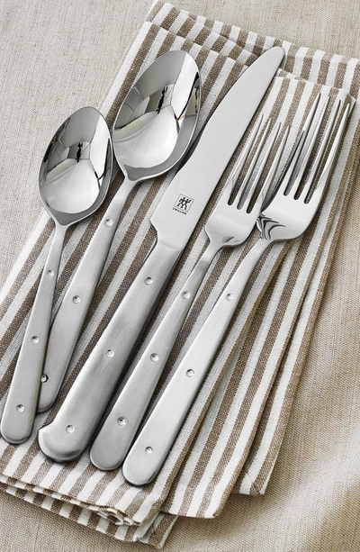 Zwilling Porterhouse 45-piece Flatware Set In Stainless Steel