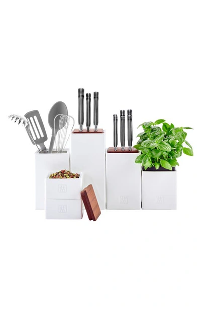 Zwilling 4-piece Ceramic Storage Box Set In White
