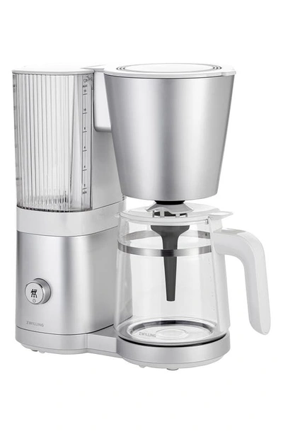Zwilling Enfinigy 12-cup Drip Coffee Maker In Silver