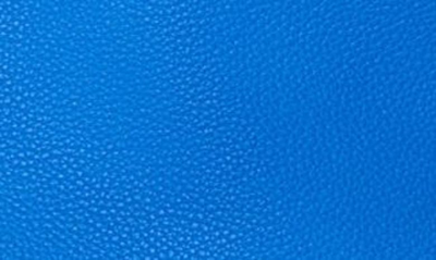Shop Akris Medium Ai Colorblock Frame Calfskin Leather Tote In Regatta/denim/pastel Blue