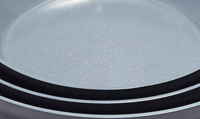 Greenpan Valencia Pro Set Of 3 Ceramic Nonstick Fry Pans In Grey
