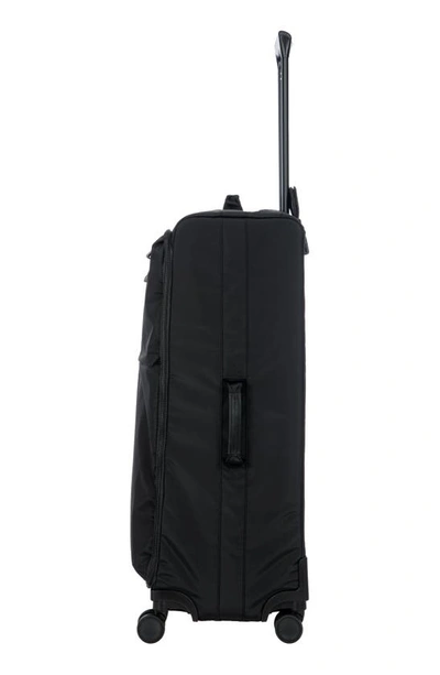 Shop Bric's X-travel 30-inch Spinner Suitcase In Black/ Black