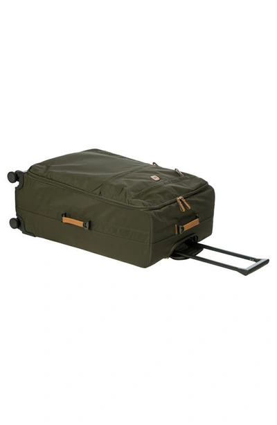 Shop Bric's X-travel 30-inch Spinner Suitcase In Olive