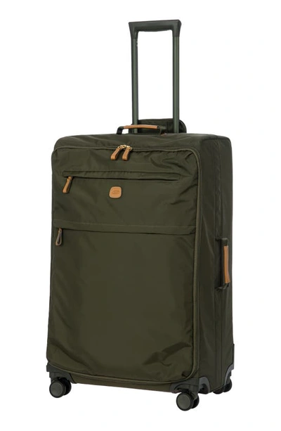 Shop Bric's X-travel 30-inch Spinner Suitcase In Olive