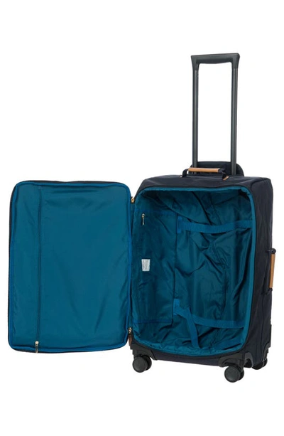Shop Bric's X-travel 25-inch Spinner Suitcase In Navy