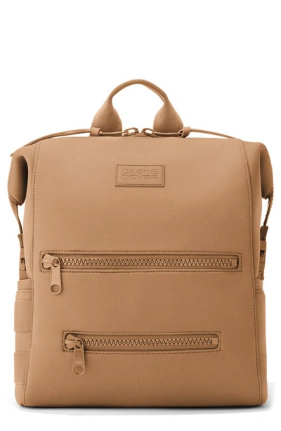 Shop Dagne Dover Indi Medium Neoprene Diaper Backpack In Camel