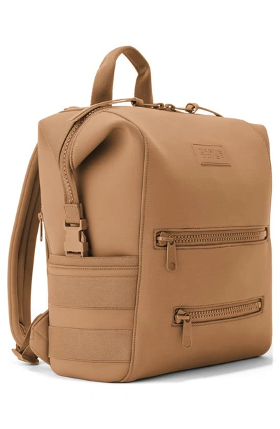 Shop Dagne Dover Indi Medium Neoprene Diaper Backpack In Camel