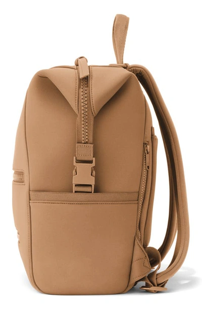 Shop Dagne Dover Indi Medium Neoprene Diaper Backpack In Camel