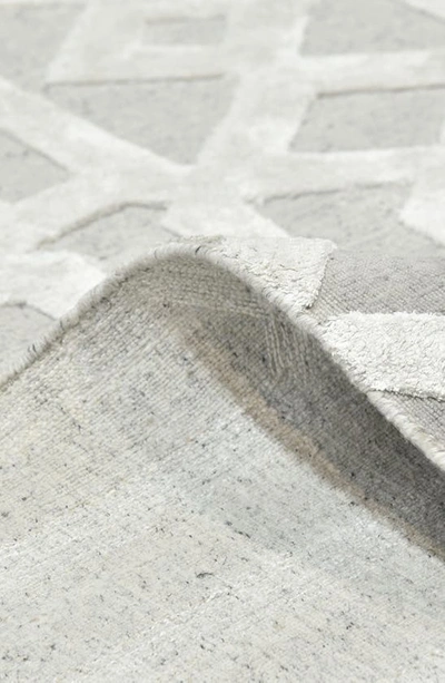Solo Rugs Rae Handmade Area Rug In Gray