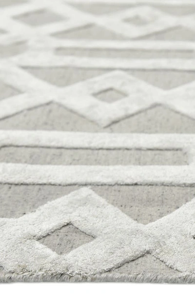 Solo Rugs Rae Handmade Area Rug In Gray