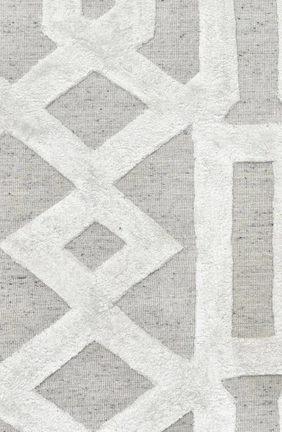 Solo Rugs Rae Handmade Area Rug In Gray