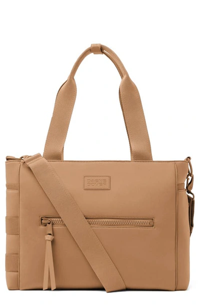 Shop Dagne Dover Large Wade Diaper Tote In Camel